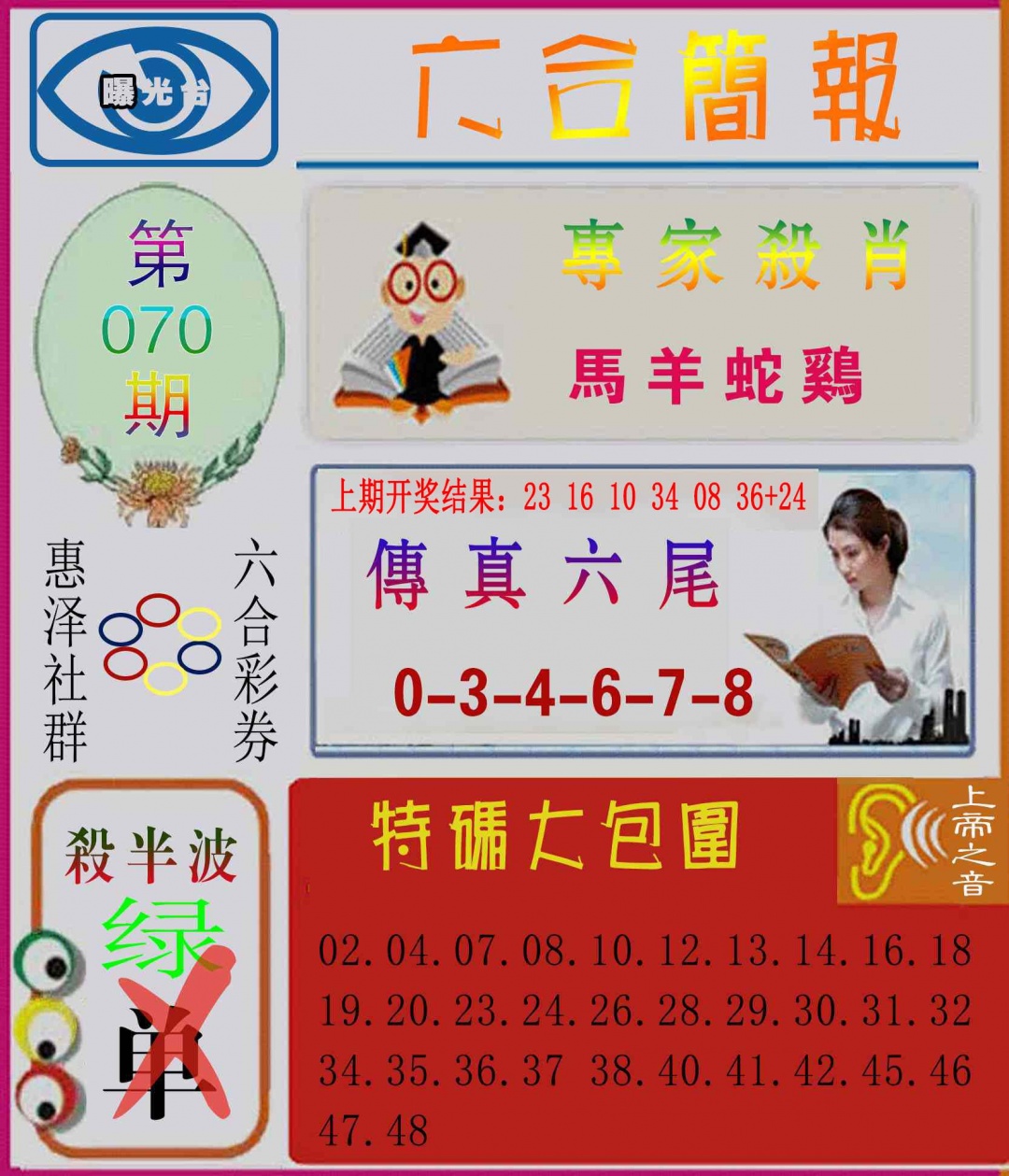 070期六合简报[图]