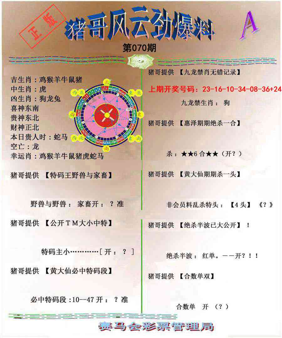 070期猪哥风云劲爆料A[图]