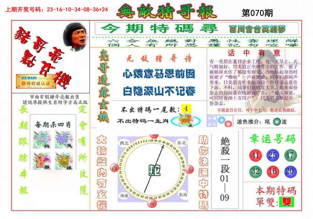 070期无敌猪哥[图]