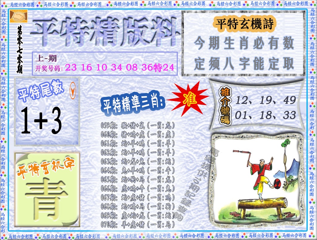 070期平特精版料[图]