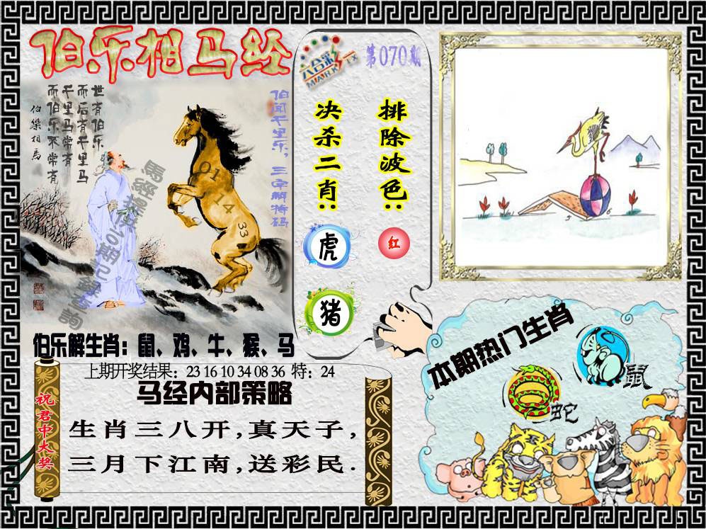 070期伯乐相马经[图]