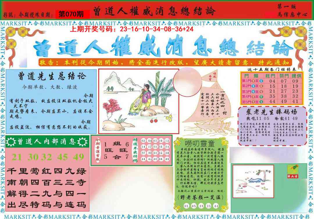 070期曾道人权威消息A[图]