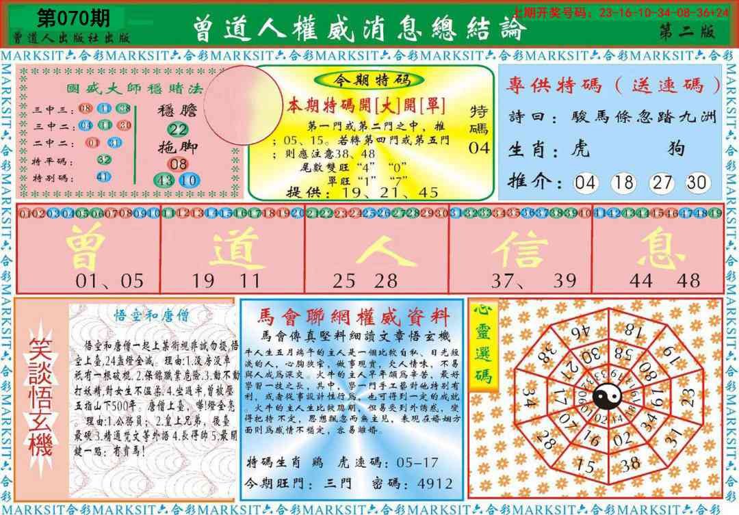 070期曾道人权威消息B[图]