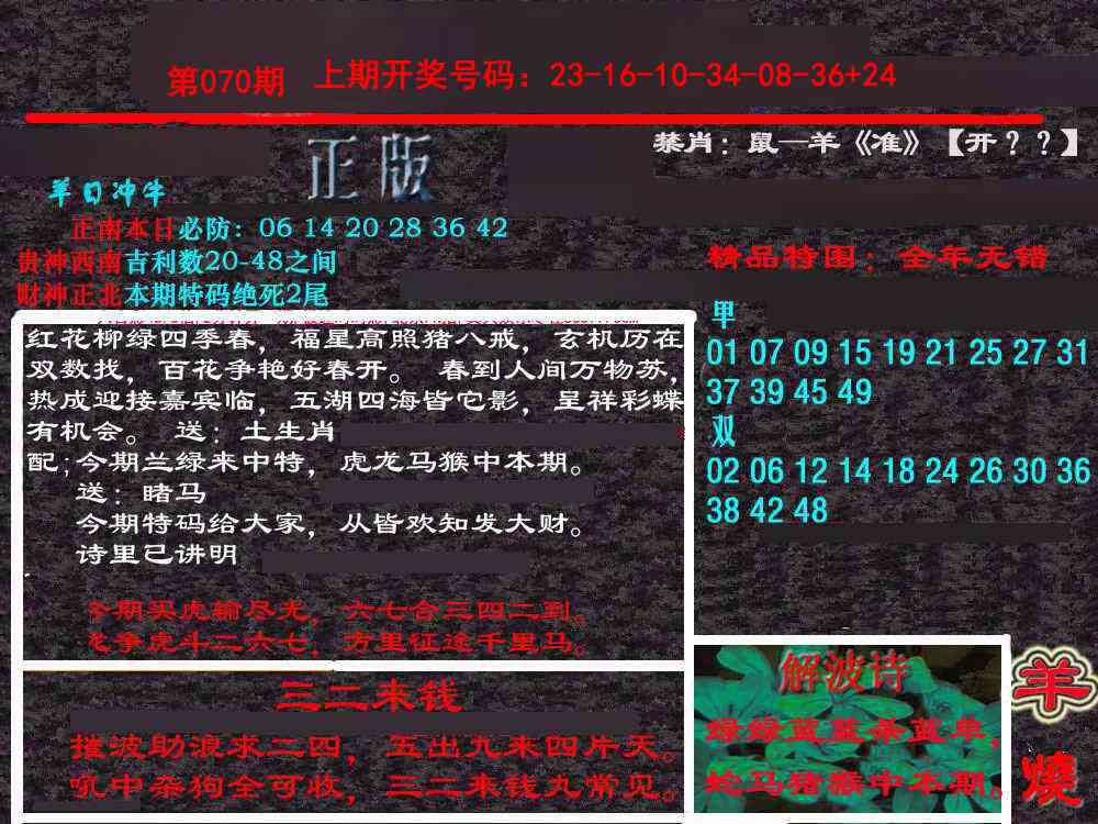 070期新港内幕[图]