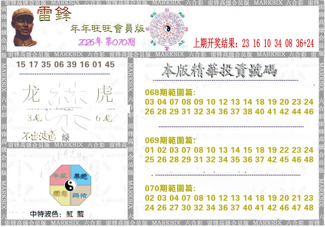 070期雷锋鼠年旺旺版[图]