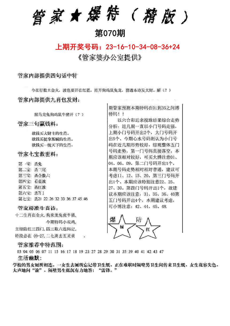 070期管家爆特精版[图]