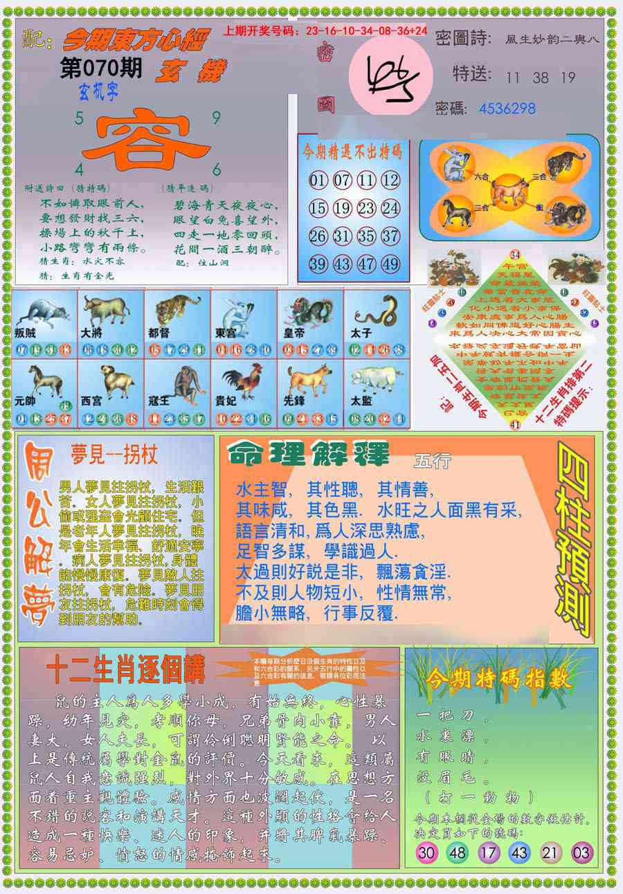 070期(新版)东.方.心.经B[图]