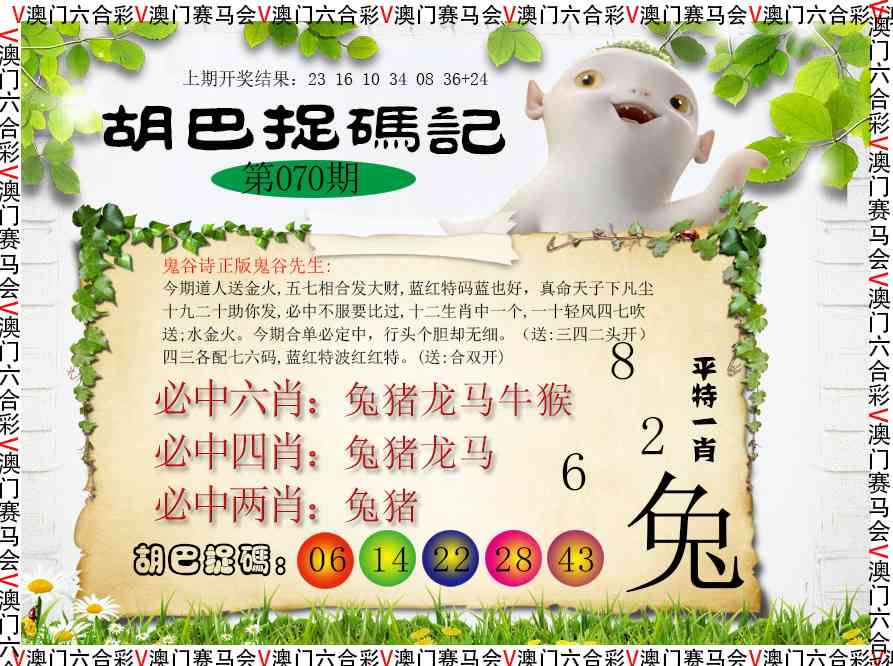 070期胡巴抓码记[图]