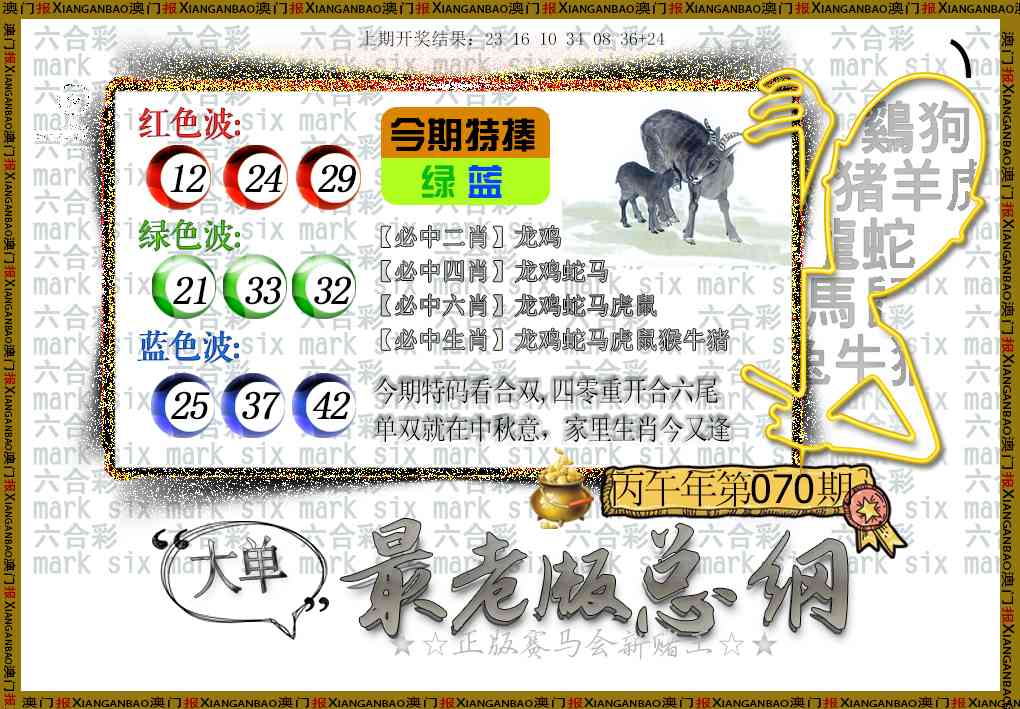 070期最老版总纲[图]