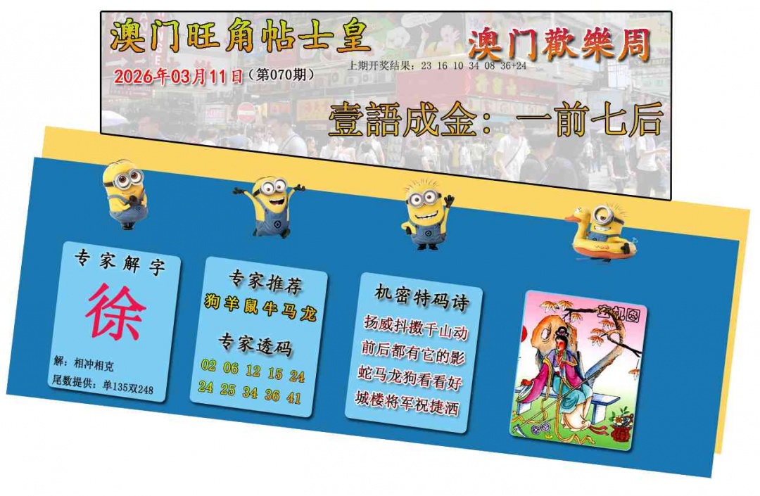 070期旺角贴士皇[图]