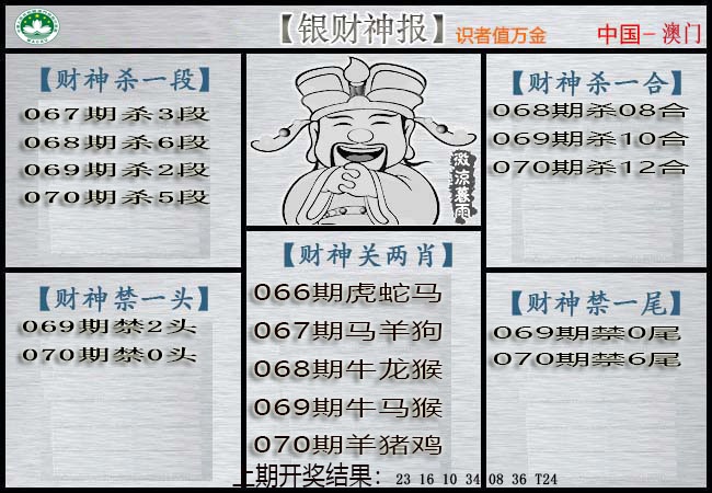 070期银财神[图]