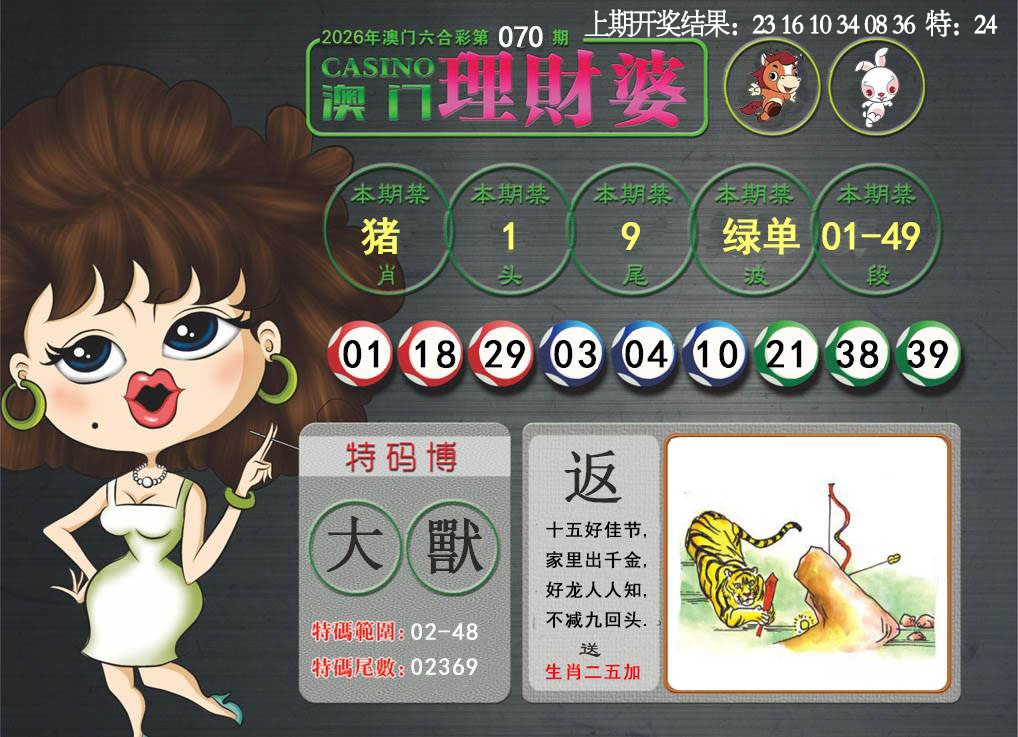 070期澳门理财婆[图]