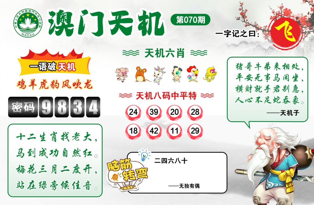 070期澳门天机[图]